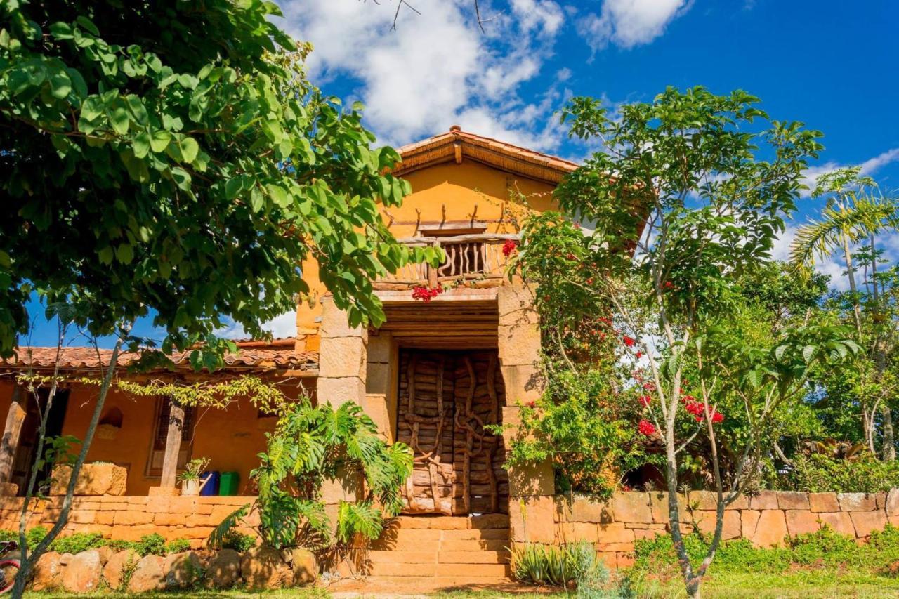 Casa Mahanaim Barichara Hotel Exterior foto