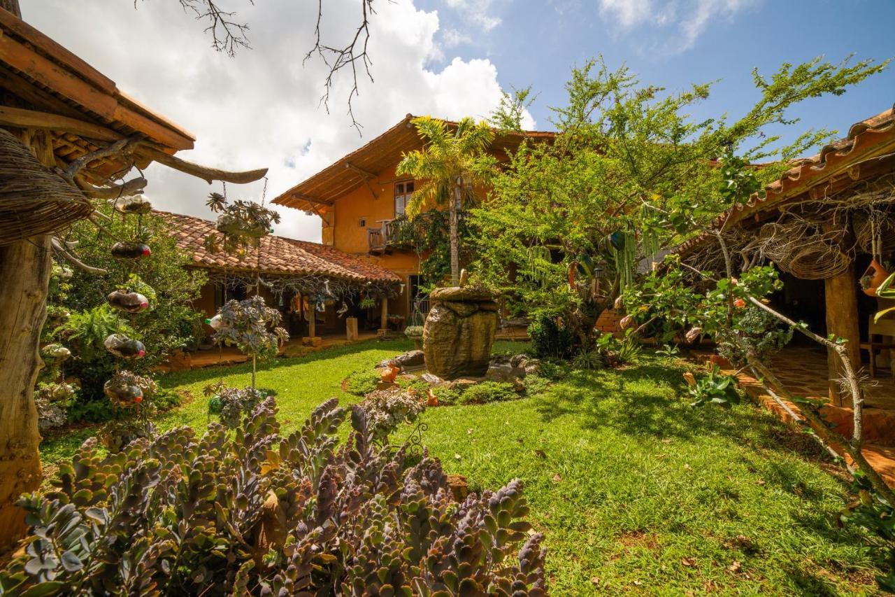Casa Mahanaim Barichara Hotel Exterior foto