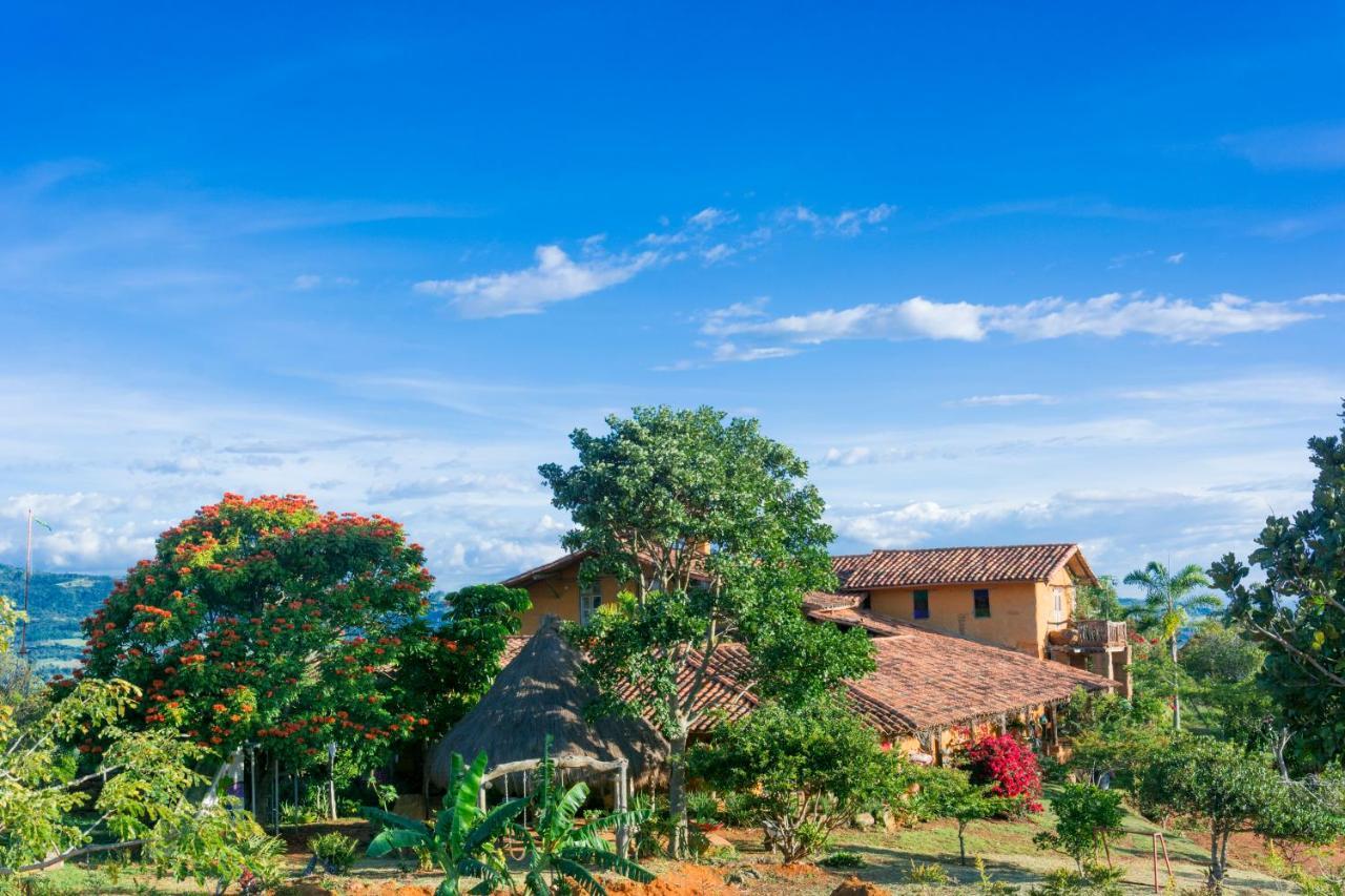 Casa Mahanaim Barichara Hotel Exterior foto